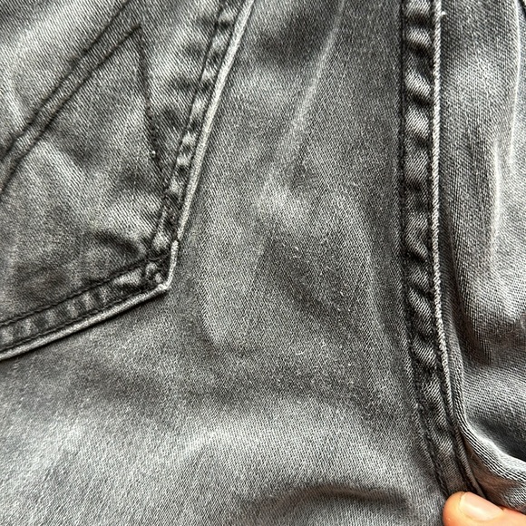Mother The Looker dark grey skinny jeans size 27 - Picture 6 of 6
